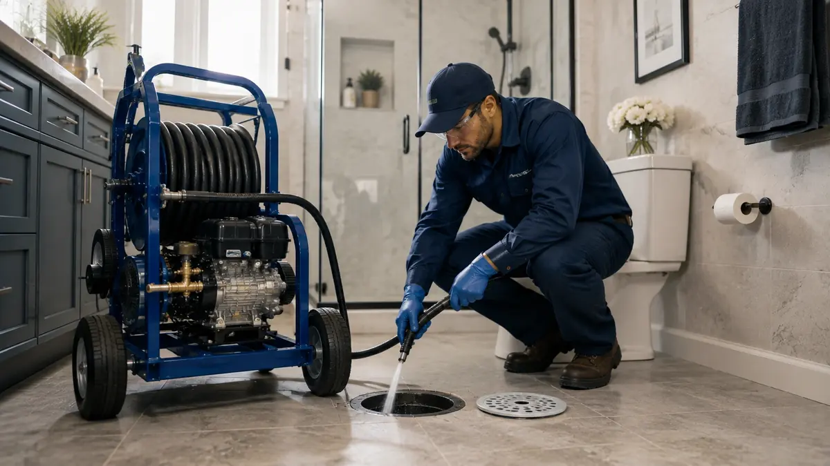 Bathroom Drain Hydro Jetting in Port Hueneme CBC Base