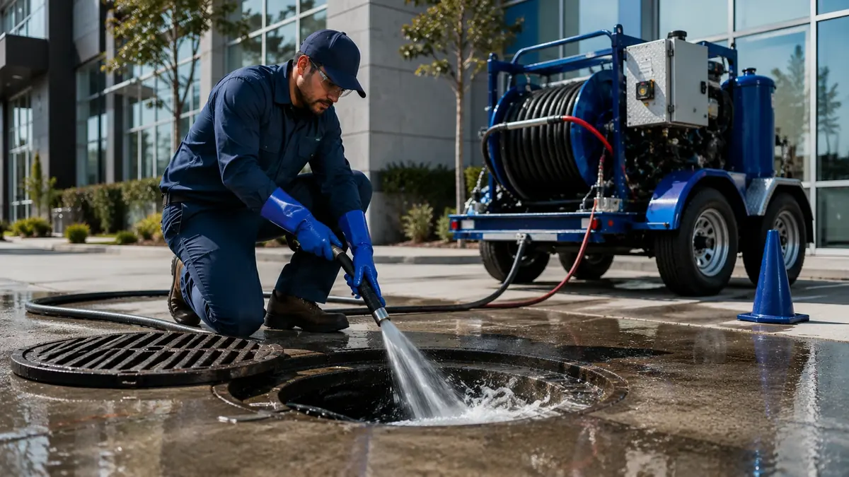 Commercial Hydro Jet Drain Cleaning in Port Hueneme CBC Base