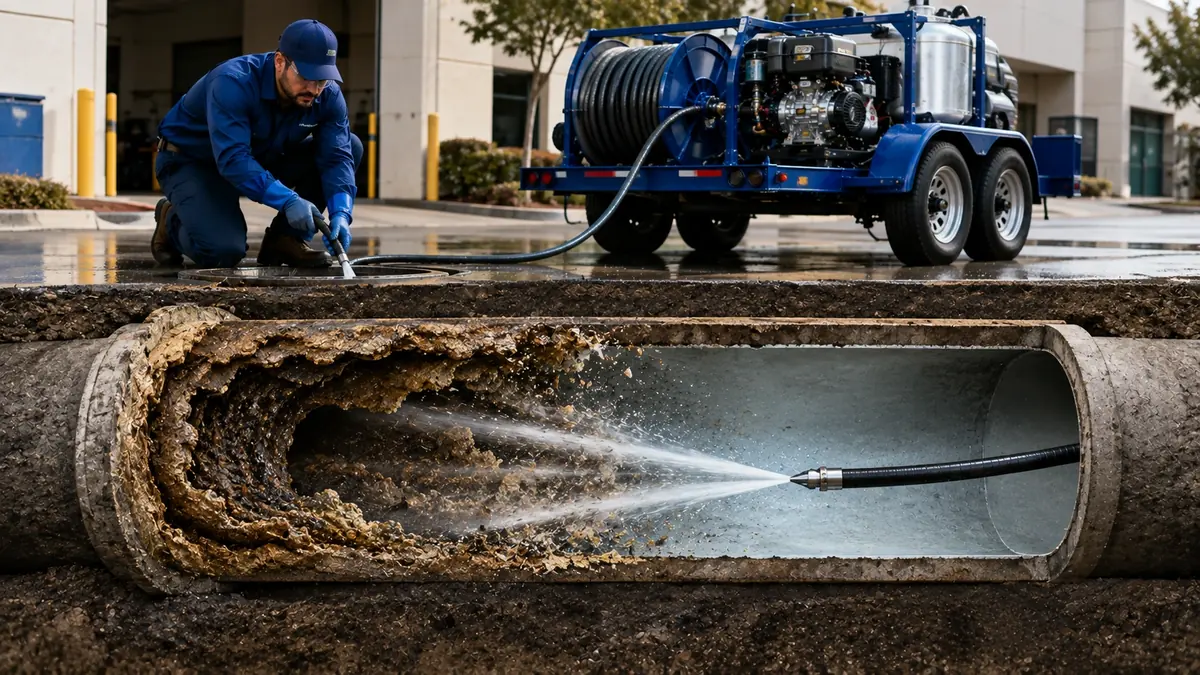 Sewer Pipe Descaling in Port Hueneme CBC Base